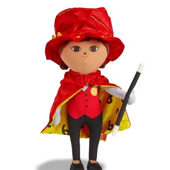 María The Mathemagician Plush Doll Girls Toys, 16" Latina Doll, Educational Play - Picture 2 of 4